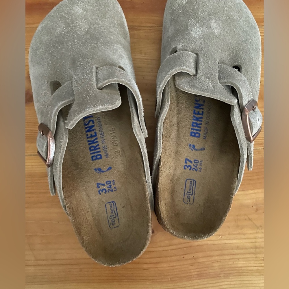 Birkenstock Boston Soft Footbed New without box
